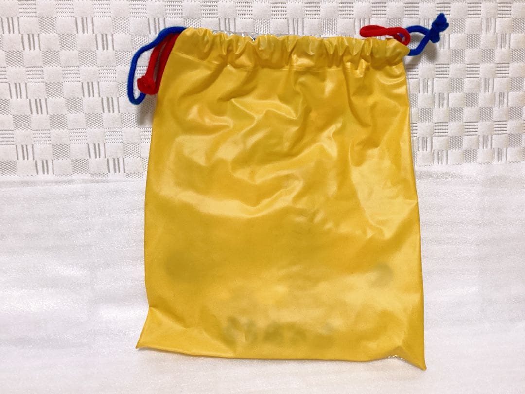 昭和レトロ ❤︎サンリオ おさるのもんきち❤︎ビニールバッグ&巾着袋2枚 3枚セット