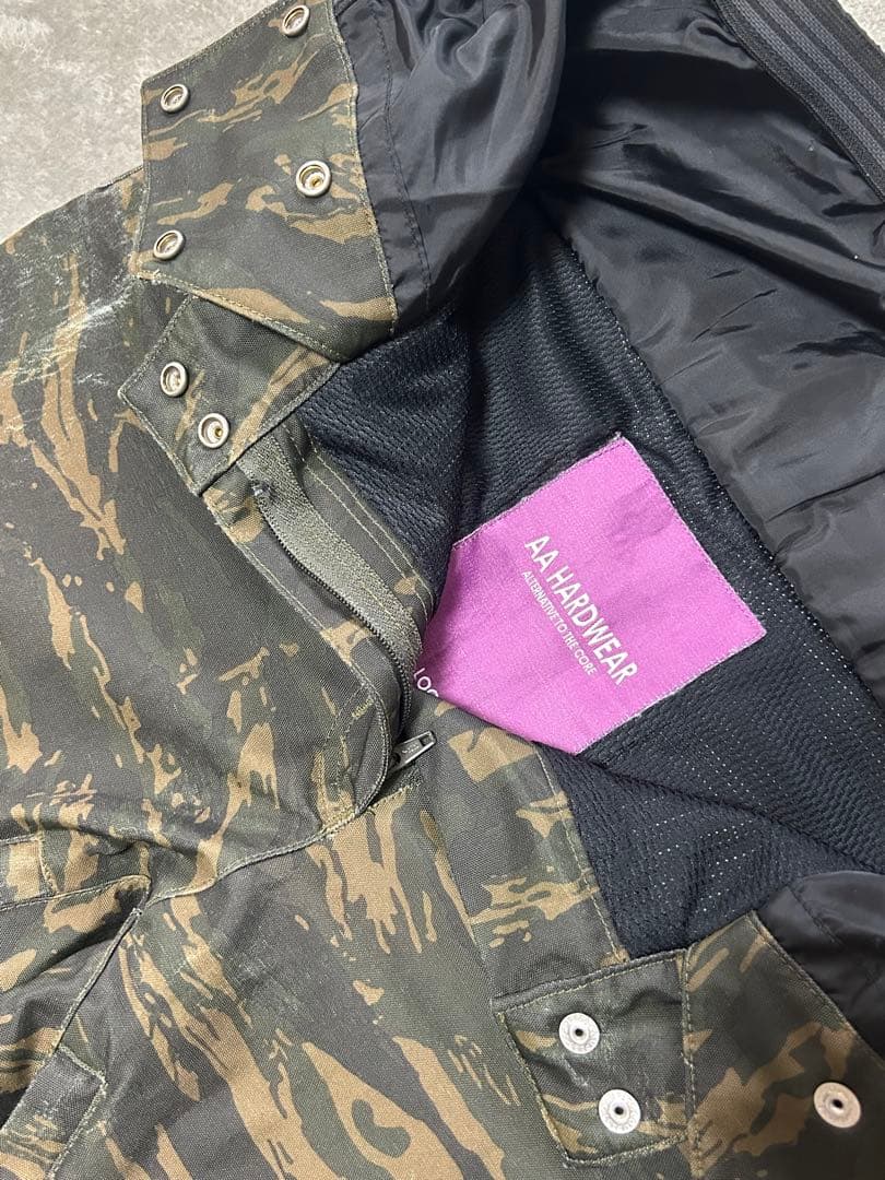 スノーボードウェアAA HARDWEAR Mフード付き 上下セット フレアパンツ