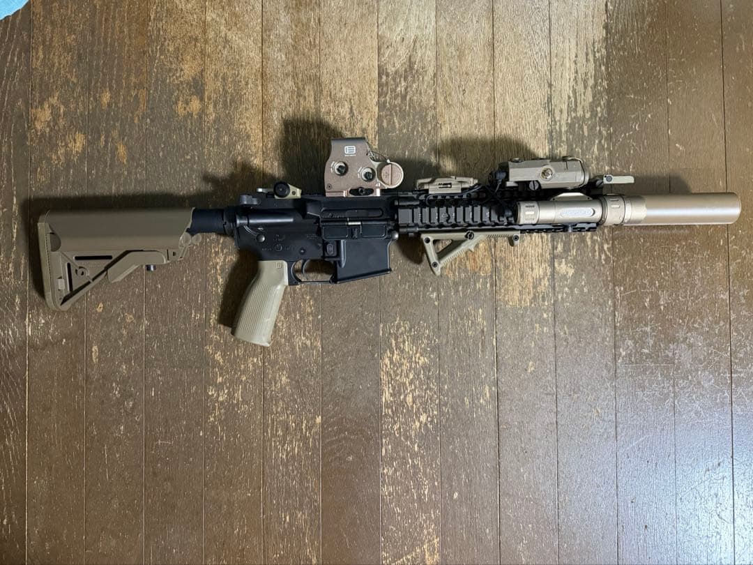 東京マルイmws(mk18.mod1)外装カスタム盛り盛り