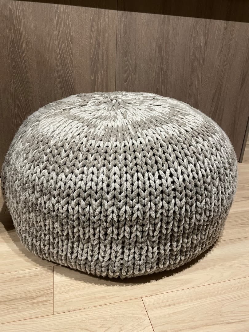 IDEE クッション PUUF by mikmax Ecru