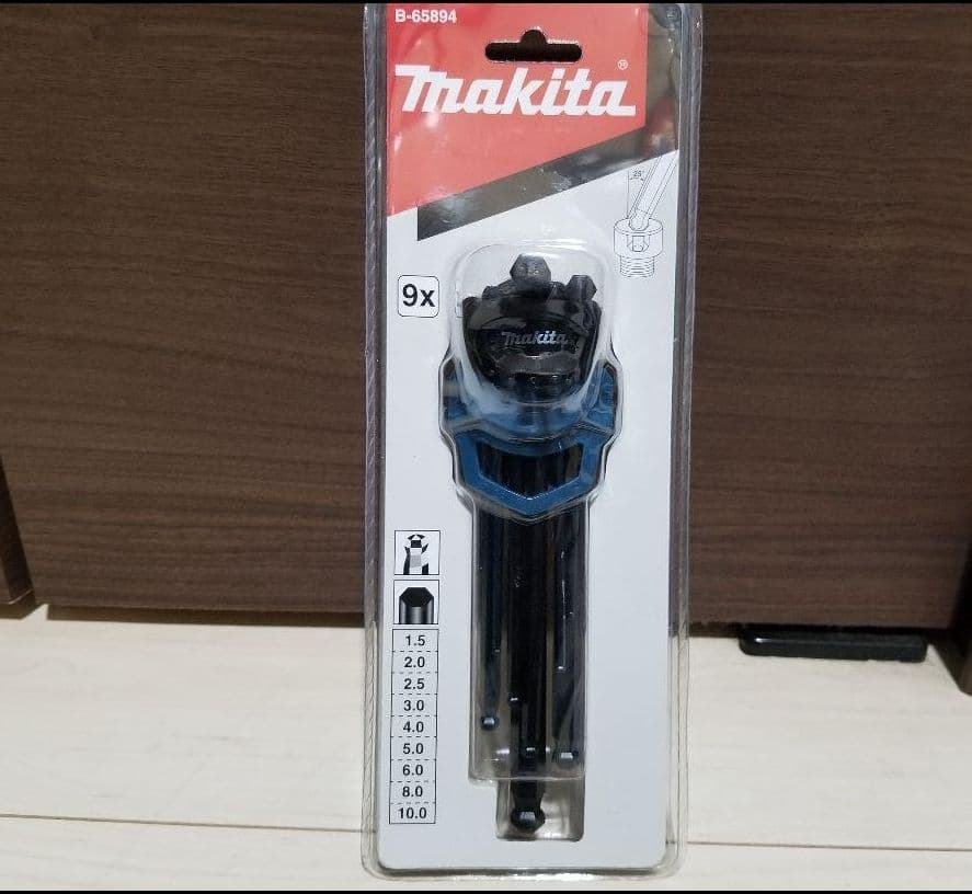 マキタ(Makita) 六角レンチセット 9本セット