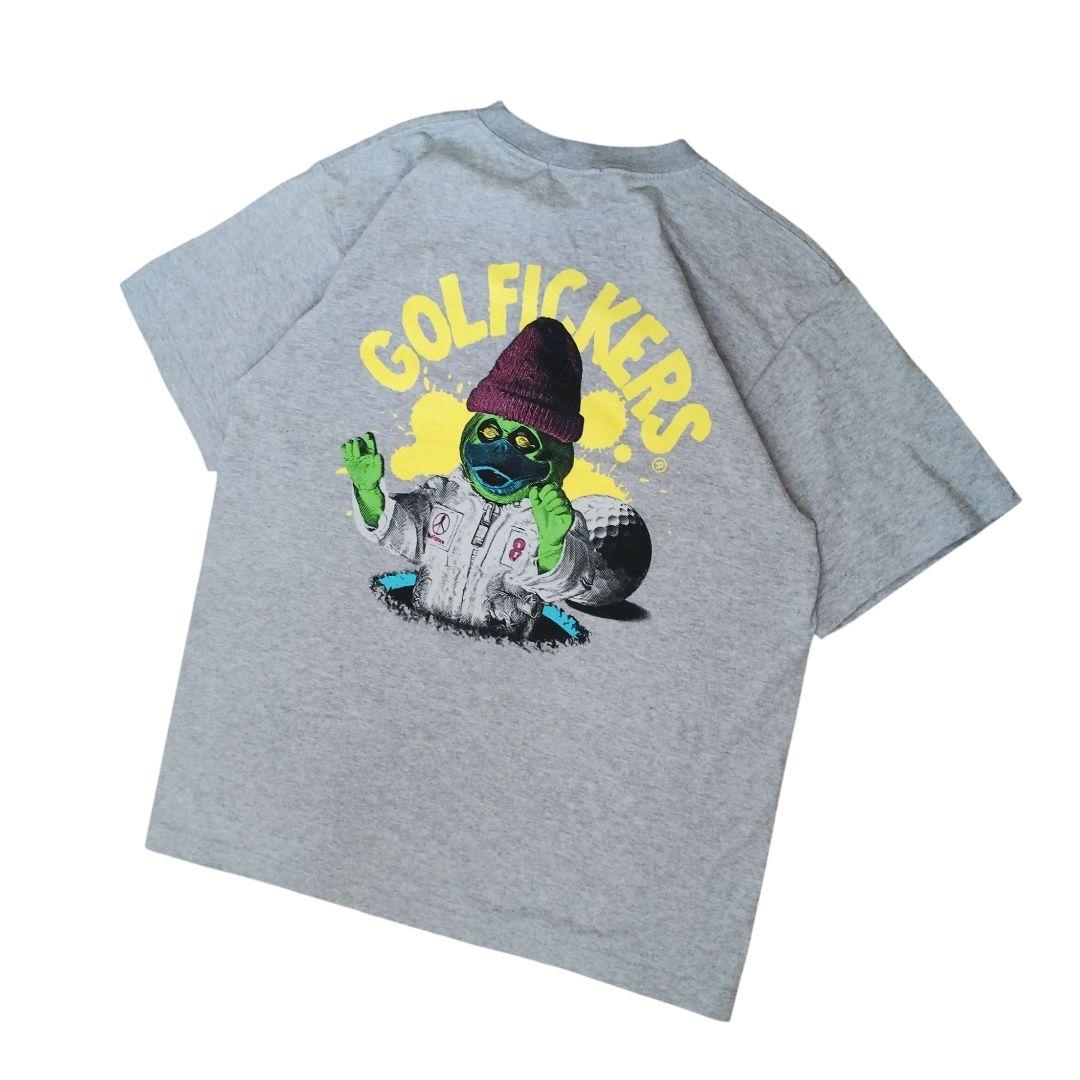 GOLFICKERS ゴルフィッカーズ ゾンビTシャツ M グレー ストリート