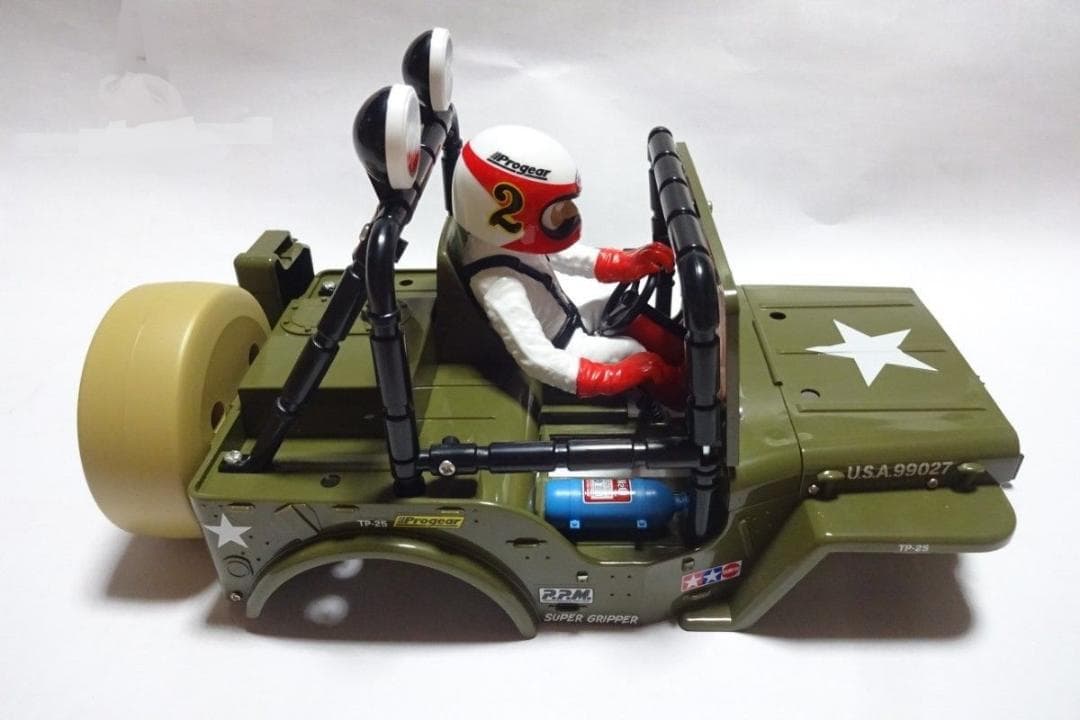 新品未使用 タミヤ RC ワイルドウイリー 2 ボディメーカー完成品 WR02