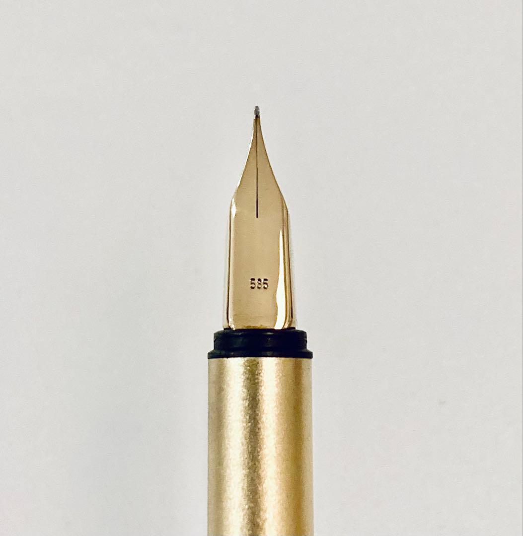 ペン先14K◆モンブラン高級万年筆 ノブレスゴールドMONTBLANC 20金張