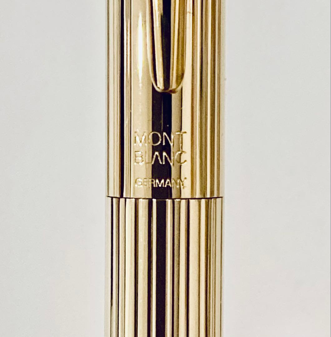 ペン先14K◆モンブラン高級万年筆 ノブレスゴールドMONTBLANC 20金張