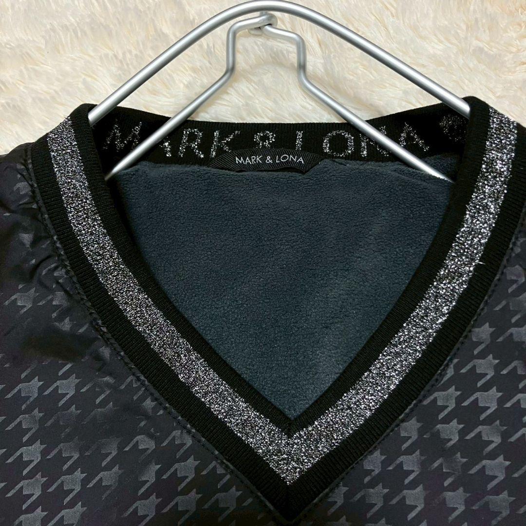 極美品✨ MARK&LONA 千鳥柄 スニードジャック セットアップ 黒 M