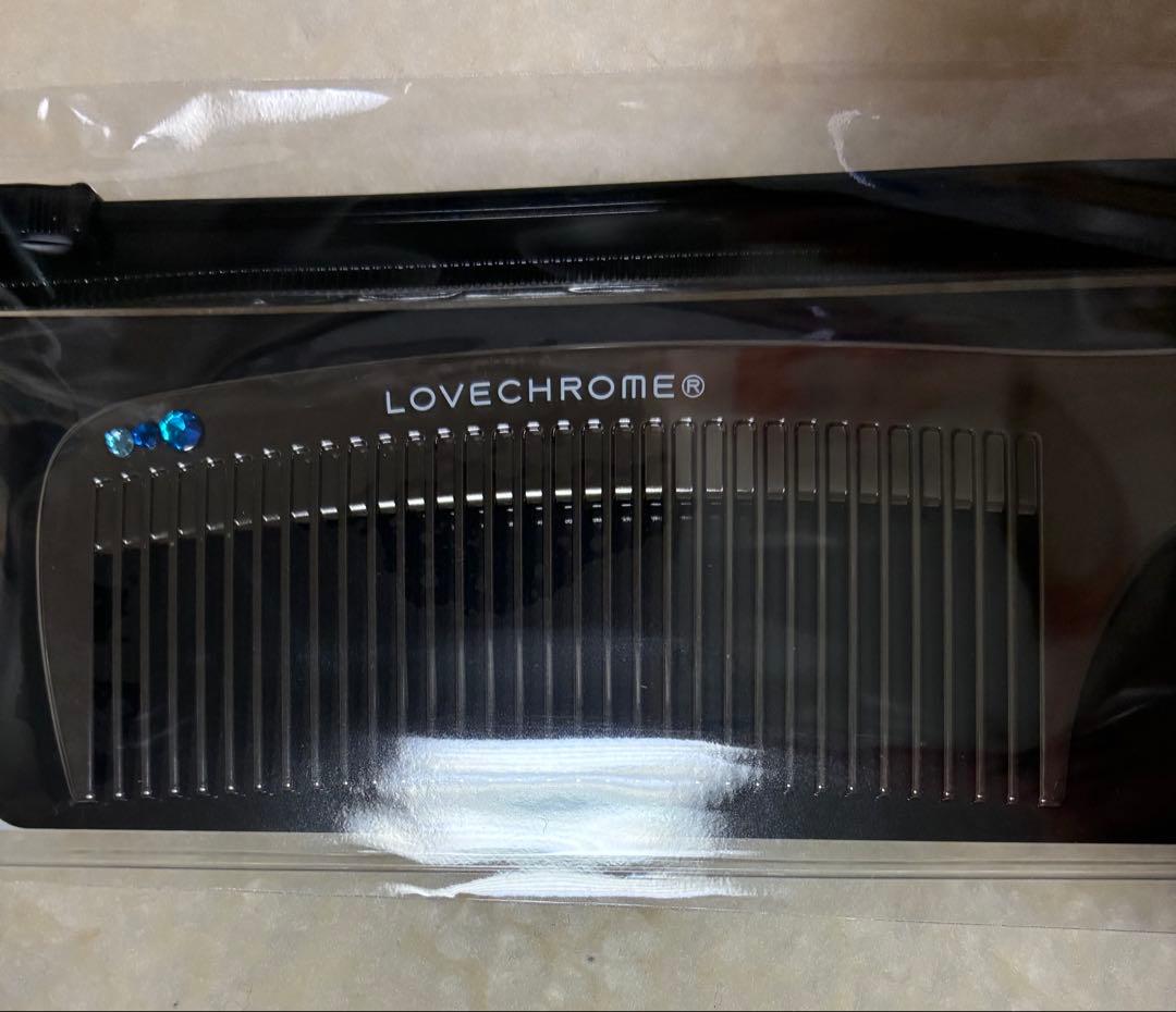 ラブクロム　プレシオサ　ハワイ　テツキ　コーム　スワロフスキー　ブルー　新品