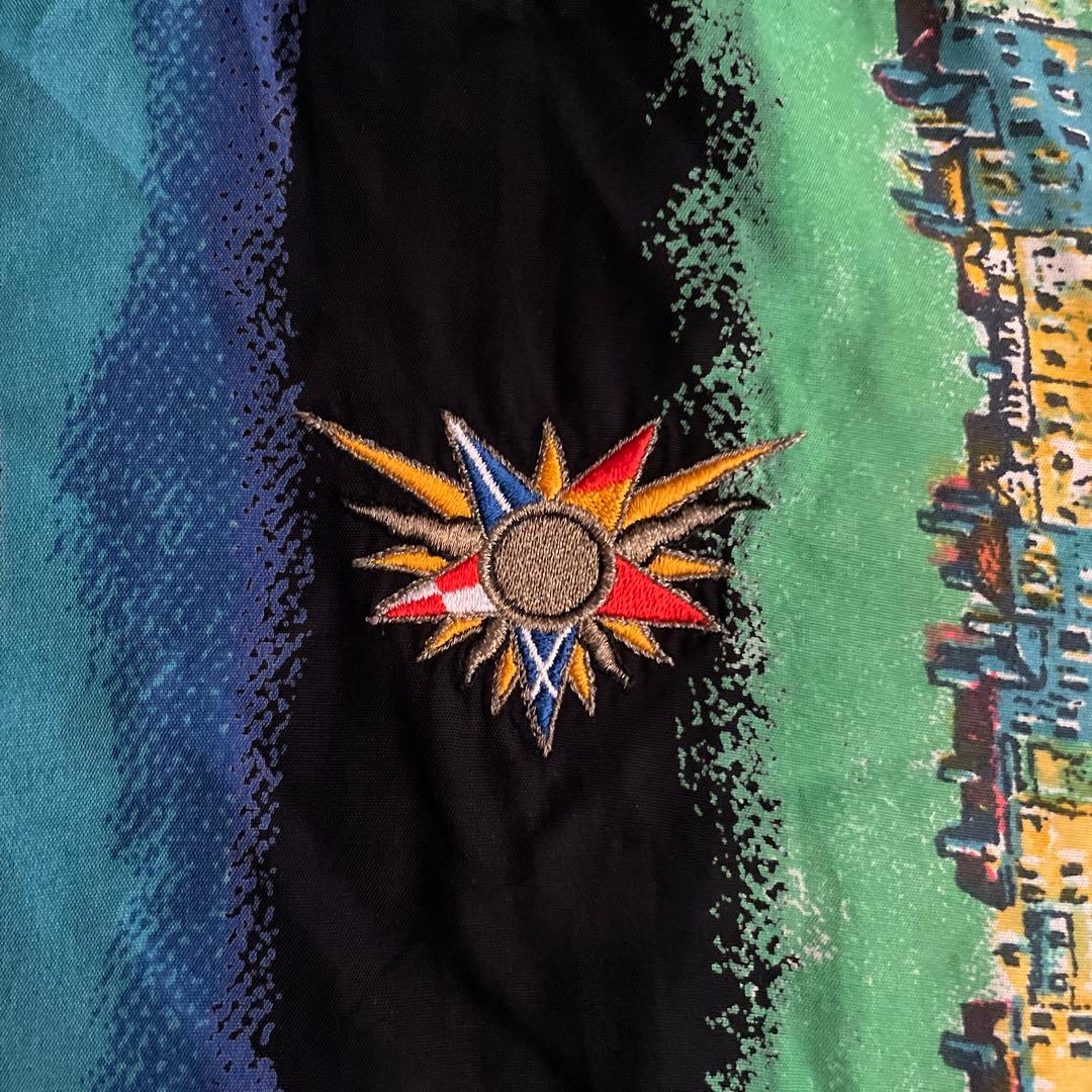 【追悼/90s古着】 J'sジャンボ尾崎ゴルフウェア日本製 LLブリヂストン