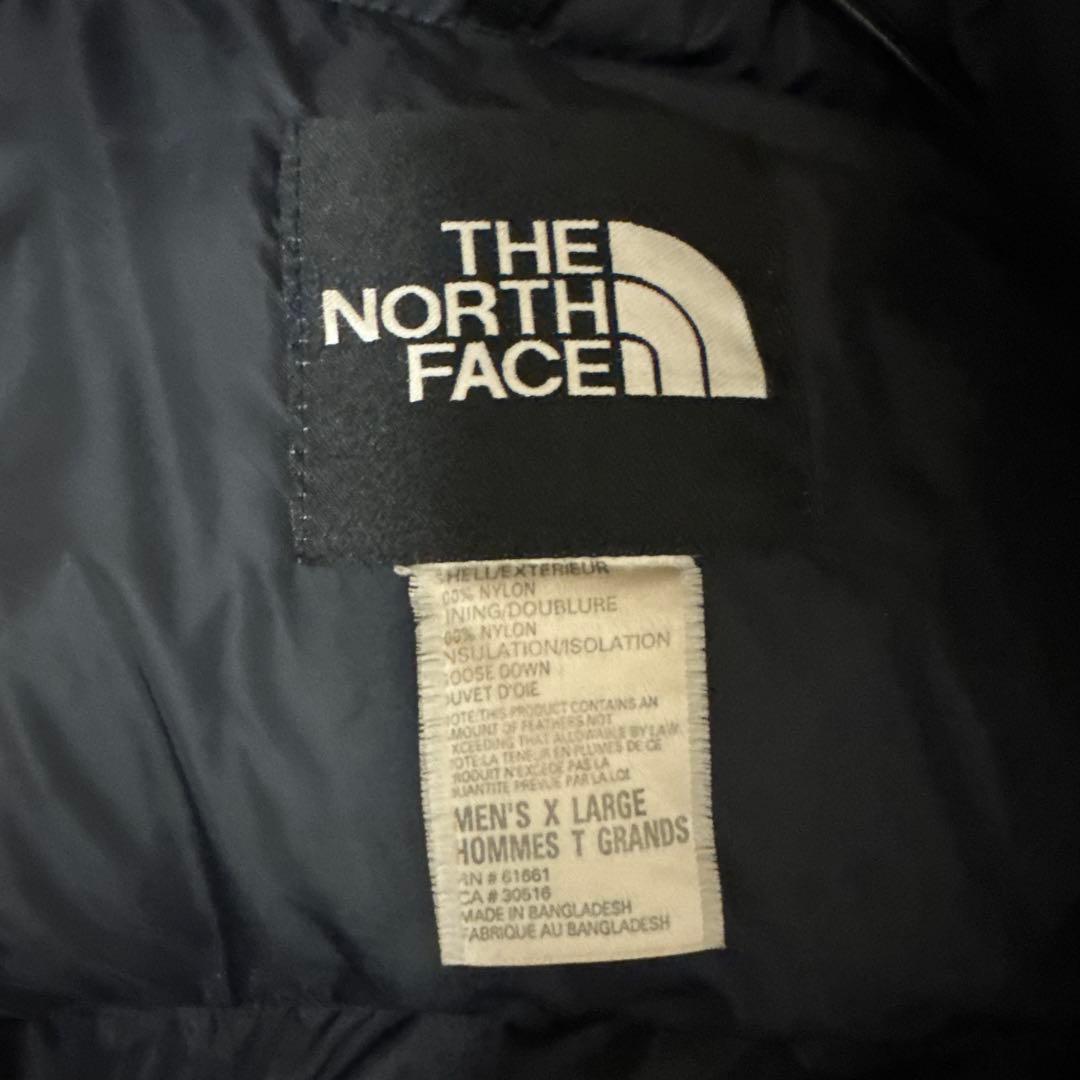 ダウン　ヌプシ　ネイビー　700