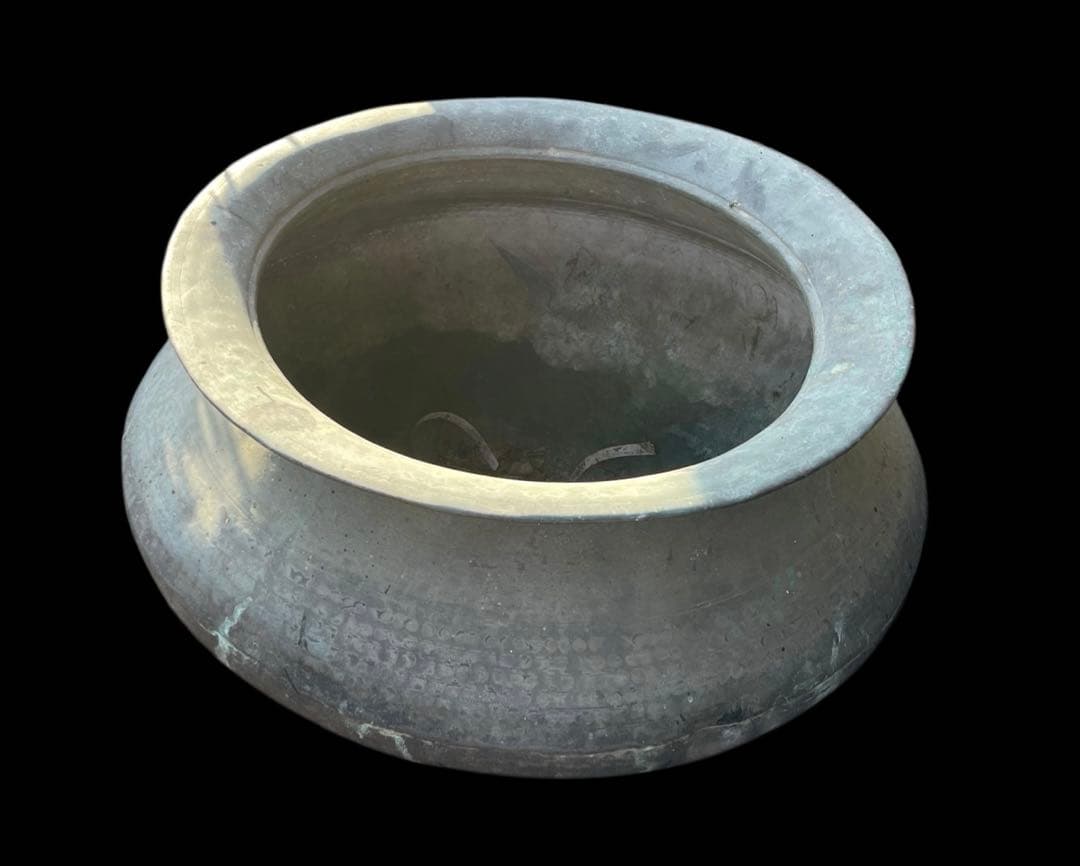 ☆青銅☆火鉢 ☆鉢カバー☆アンティーク雑貨☆インテリア☆アジアン雑貨