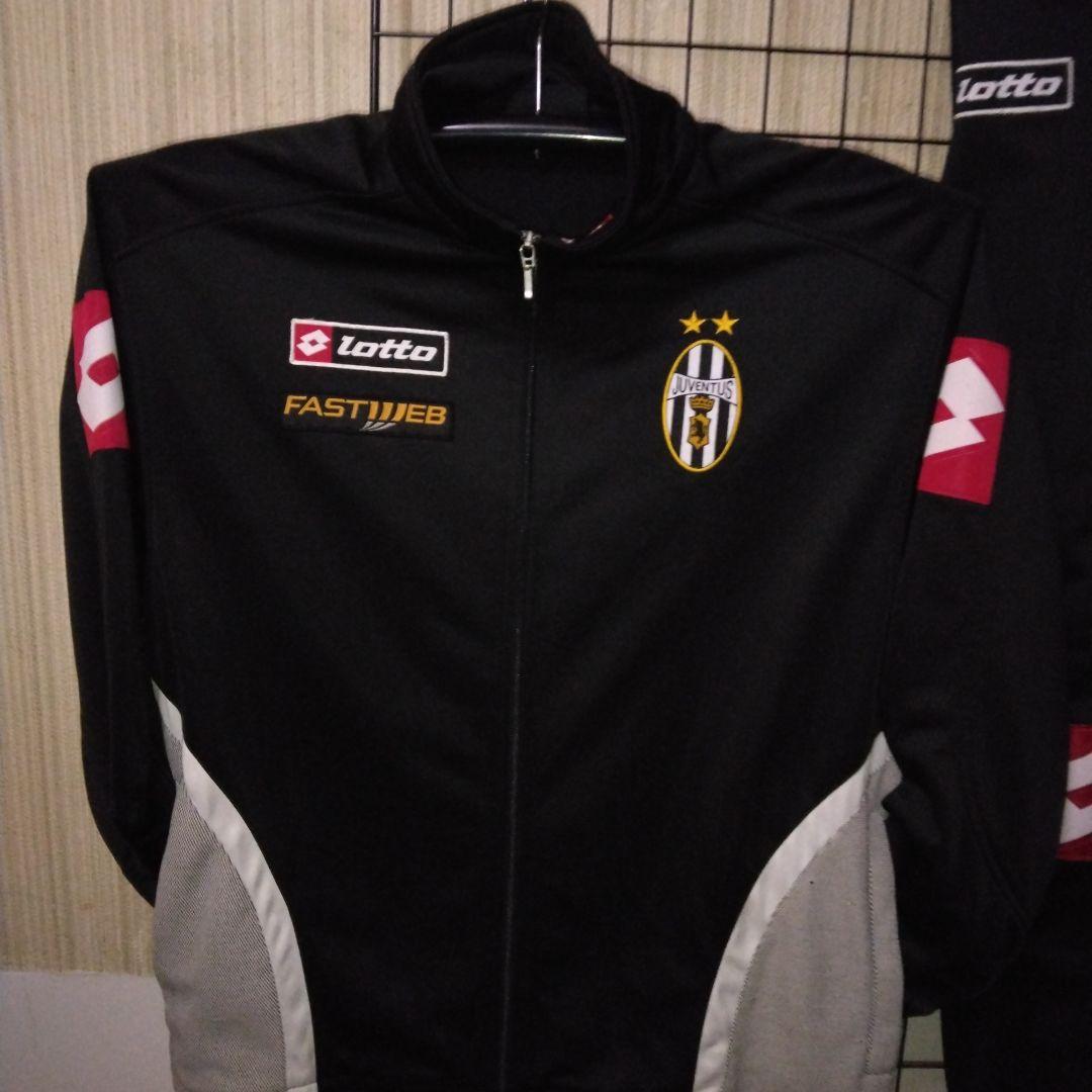 02～03”Lotto Juventus ビンテージジャージ ブラック/グレー