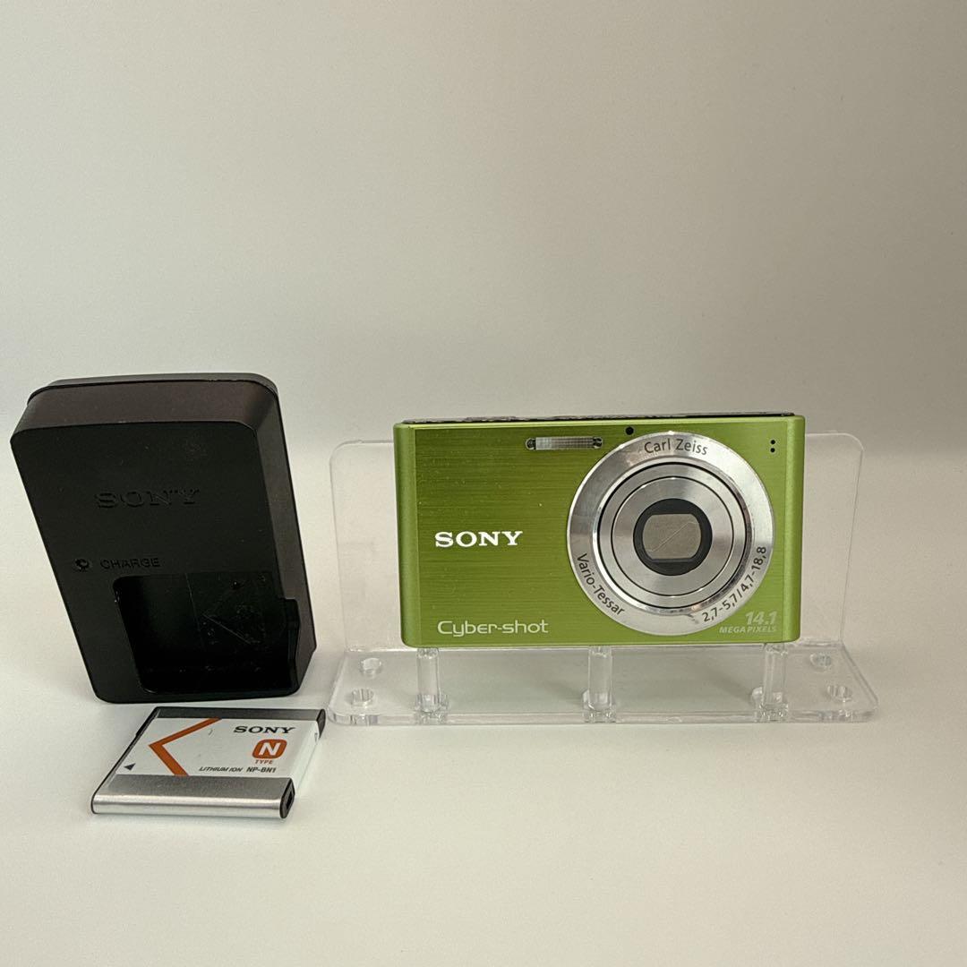 SONY Cyber-shot DSC-W320 グリーン 14.1メガピクセル