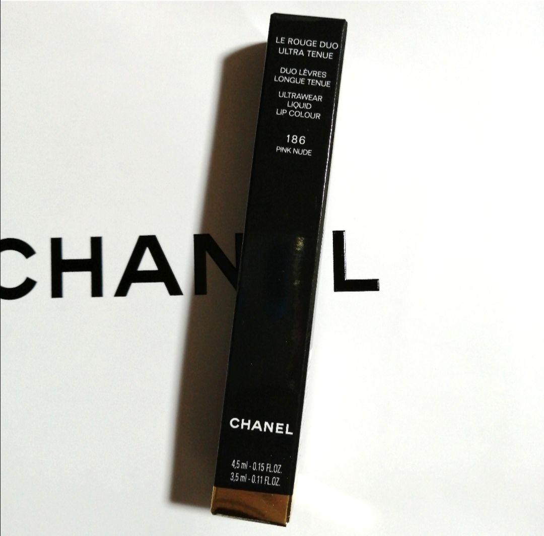 CHANEL ルルージュ デュオ ウルトラトゥニュ 186 ピンクヌード