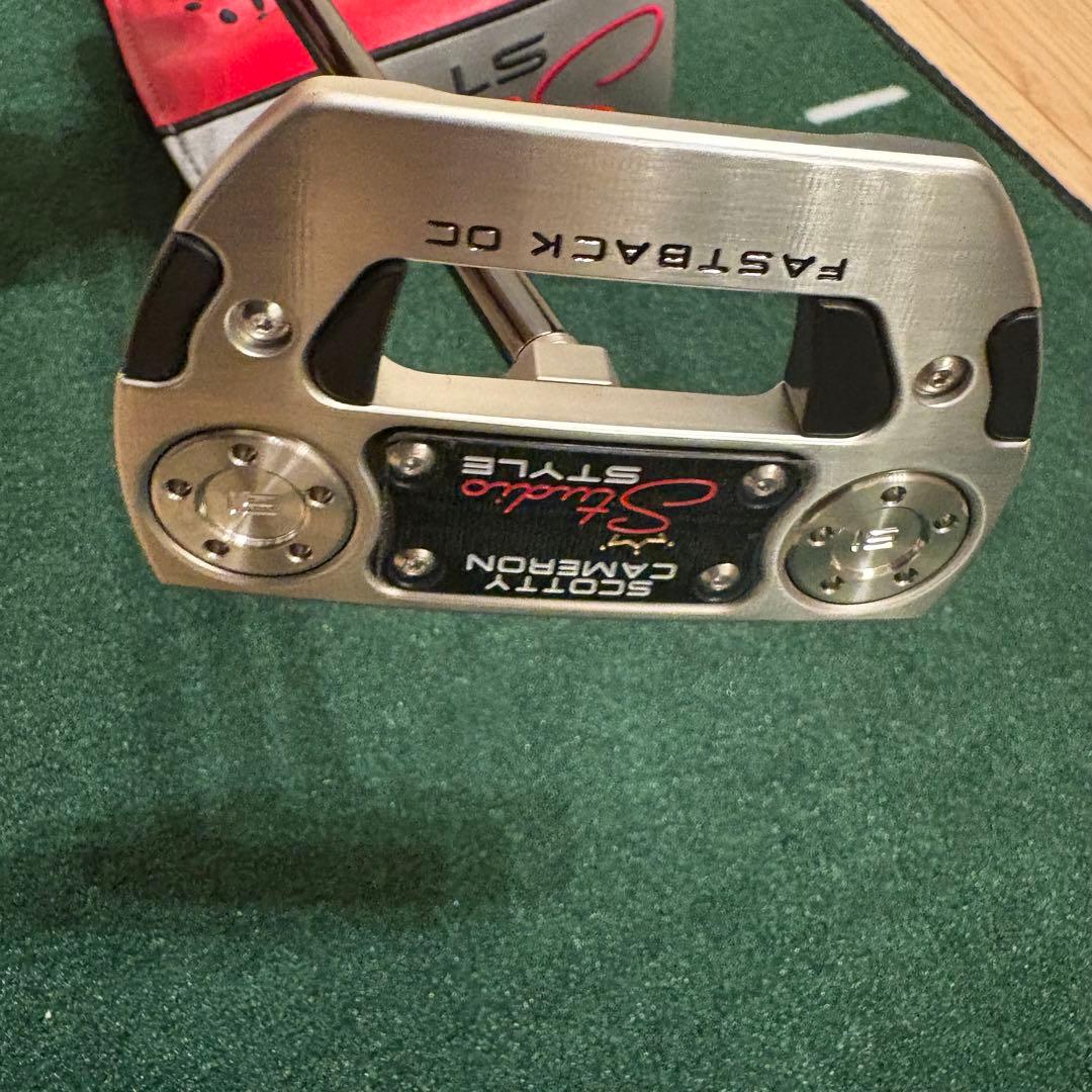 新品未使用！キャメロンロートルクパター　ファストバックOC 34インチ