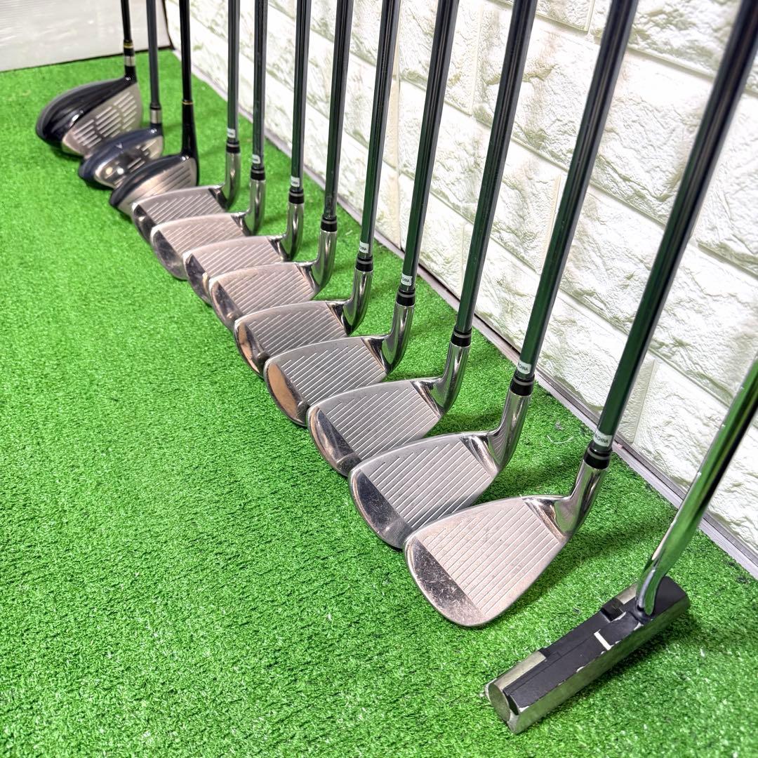 ゴルフセット　初心者応援　メンズ　特価　ラウンド仕様　飛距離抜群　打感良好