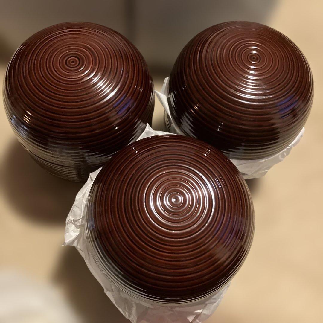 信玄弁当　留塗　懐石道具　三段弁当　3客