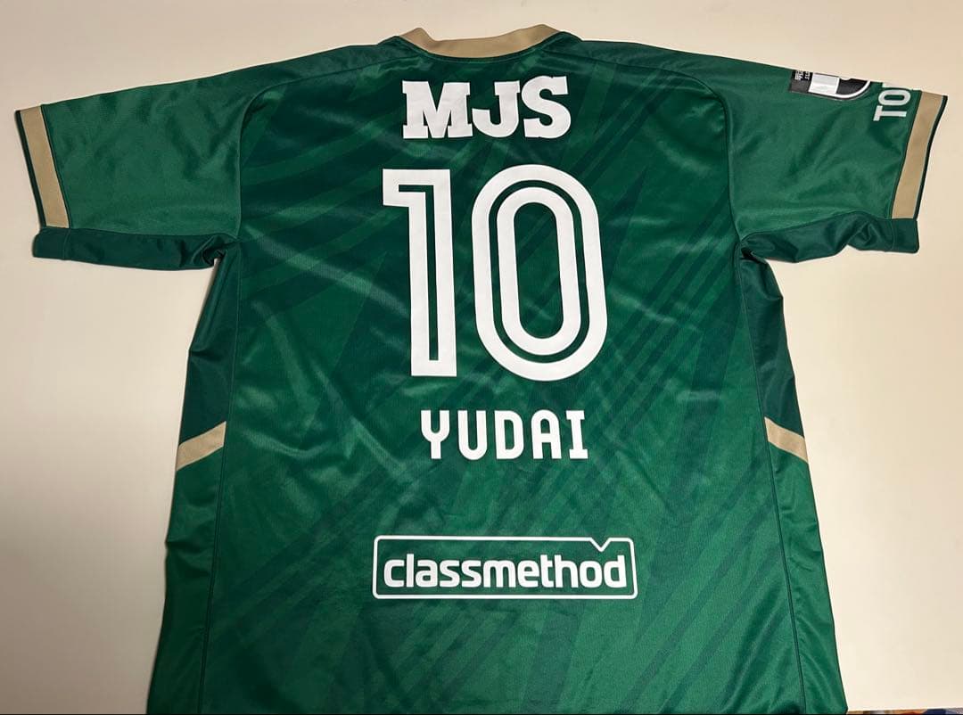 東京ヴェルディ　ホーム木村選手　ユニフォーム