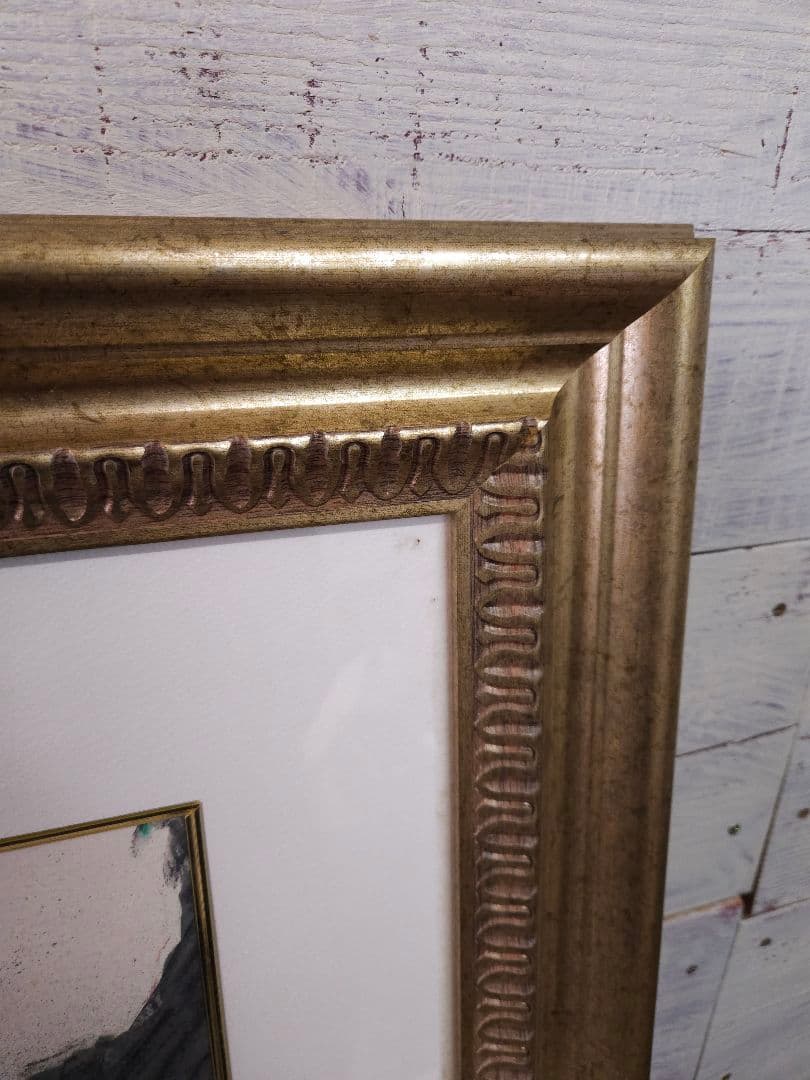 ジャン・ピエール・カシニョール 作 「赤い花束」 リトグラフ