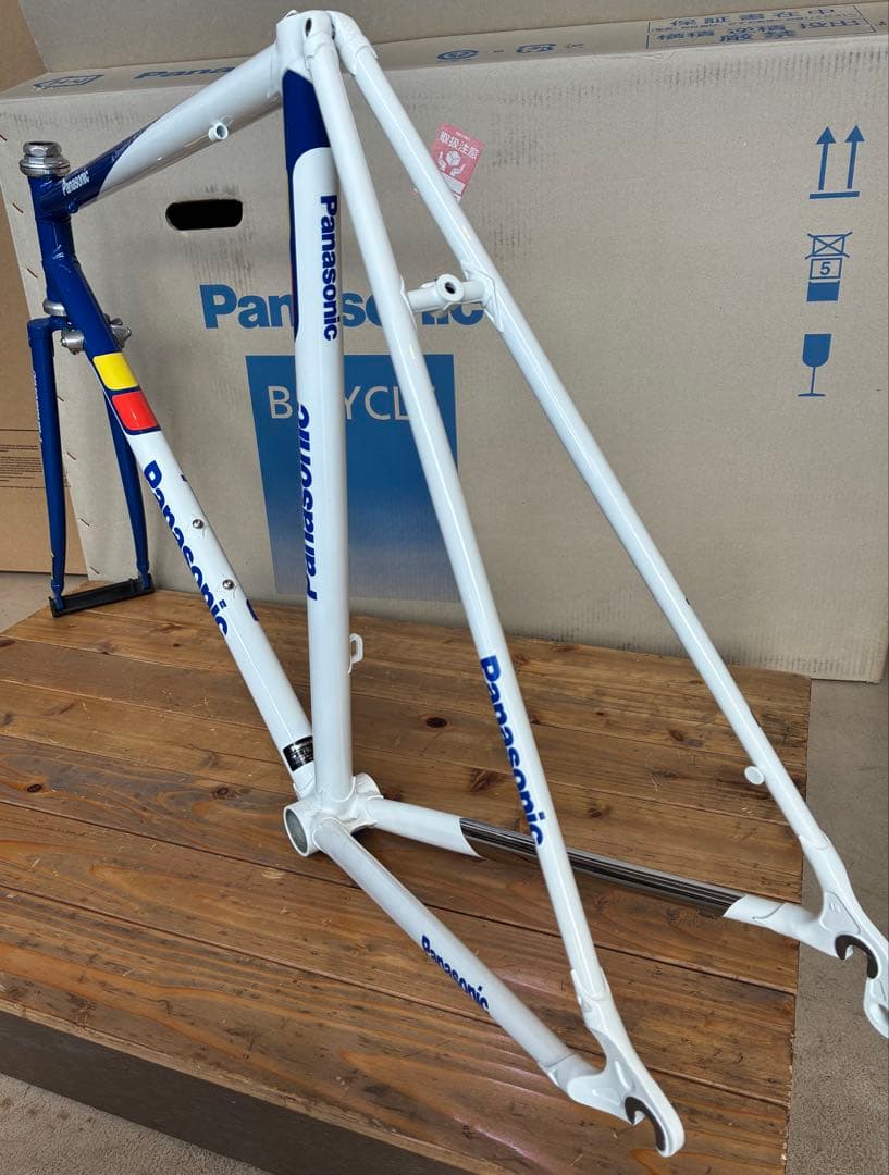 新品未使用Panasonicクロモリロードフレーム540mm173-180cm
