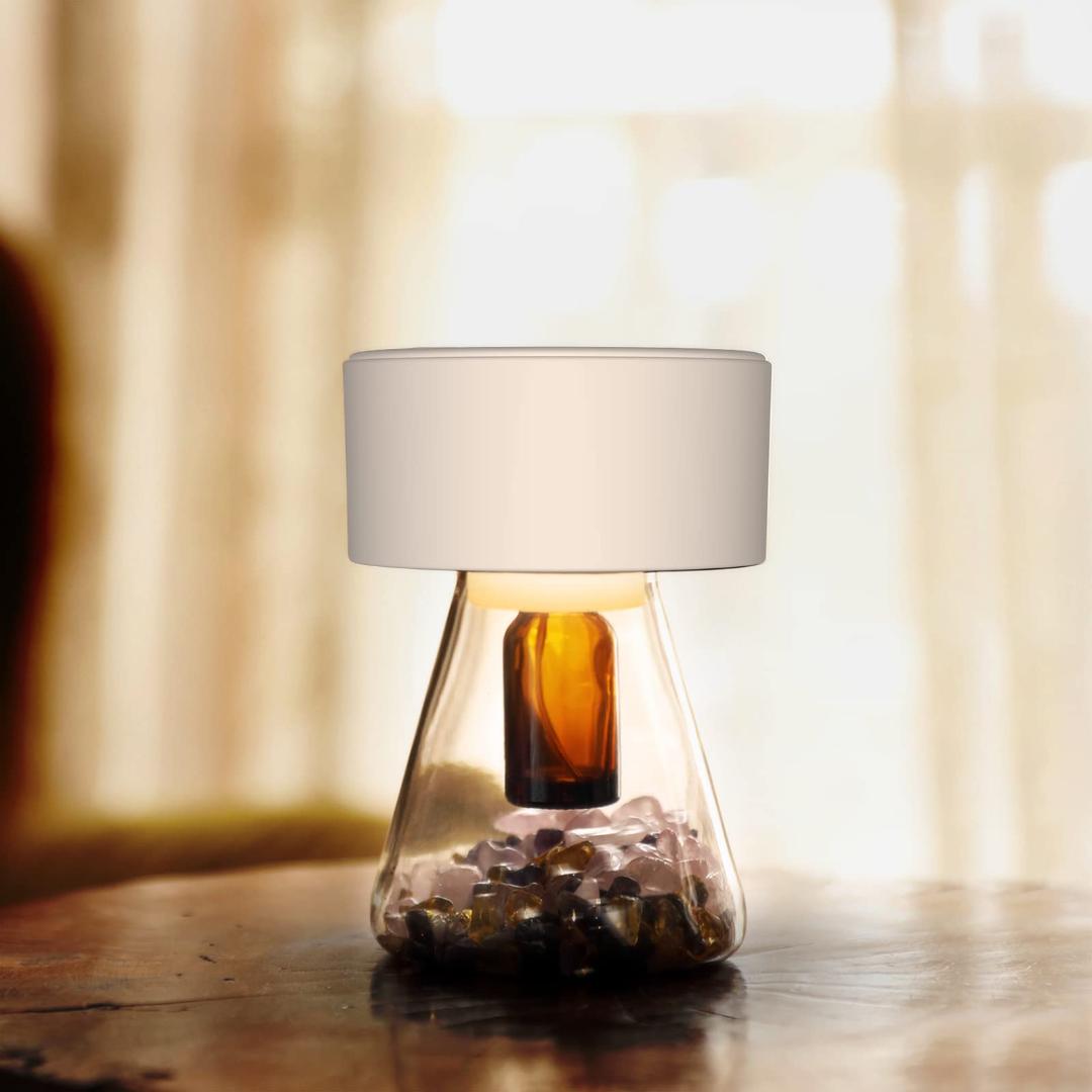 ☆自分好みにDIY　アロマディフューザー ミスト　精油　白