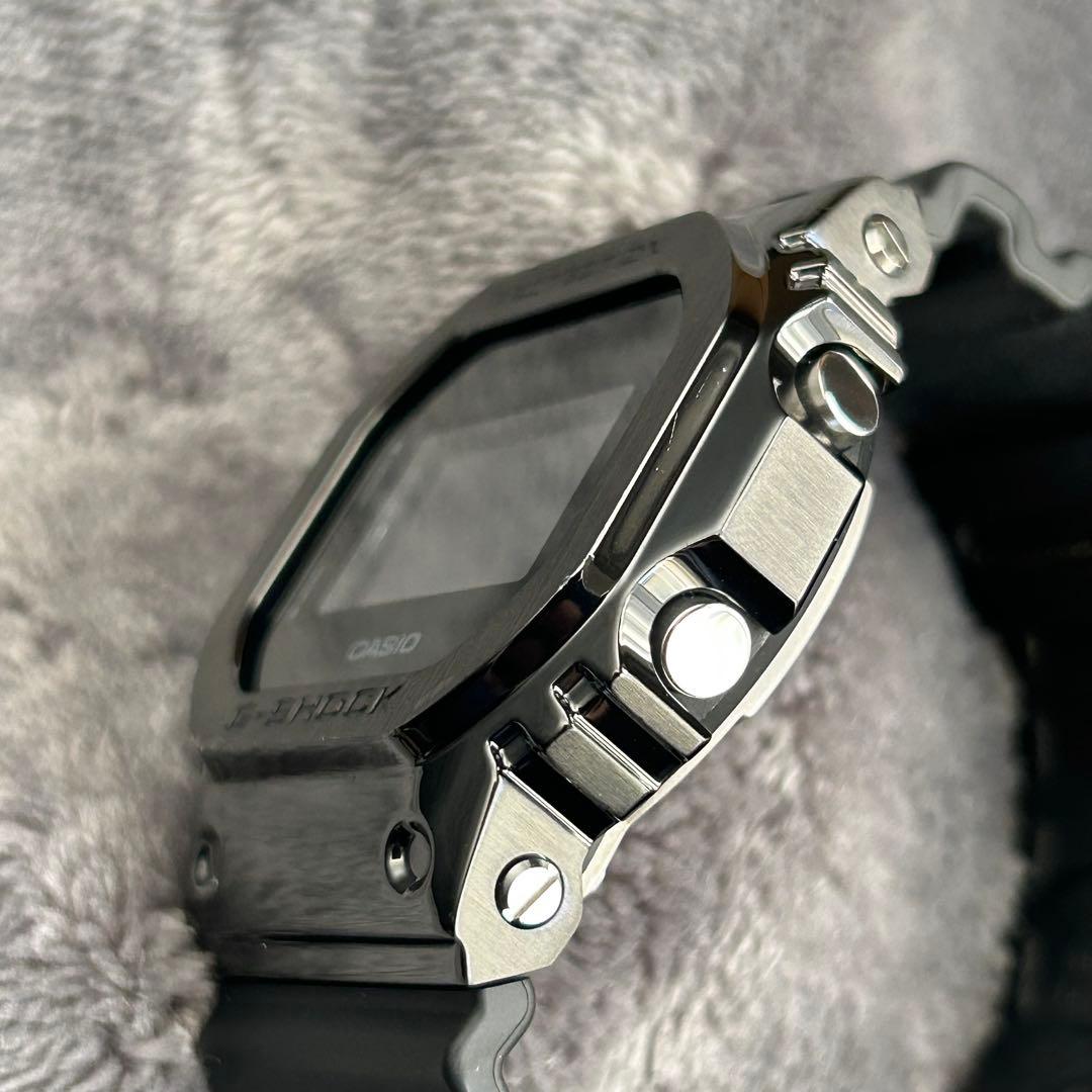 メタルブラック［正常稼働］G-SHOCK GM-5600B-1JF