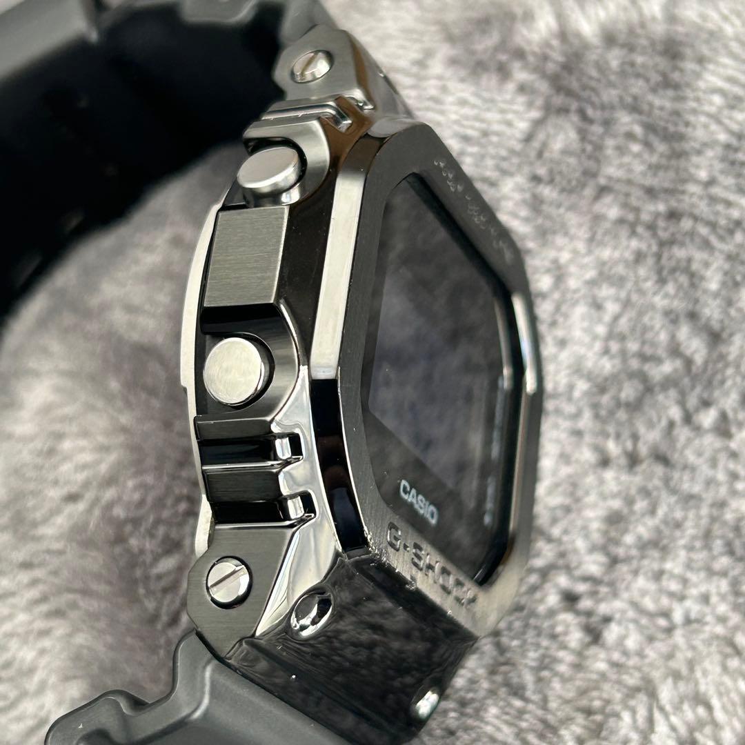 メタルブラック［正常稼働］G-SHOCK GM-5600B-1JF
