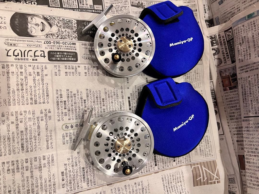 落とし込み　mamiya OP　舞匠メタル80タイコリール 3個セット