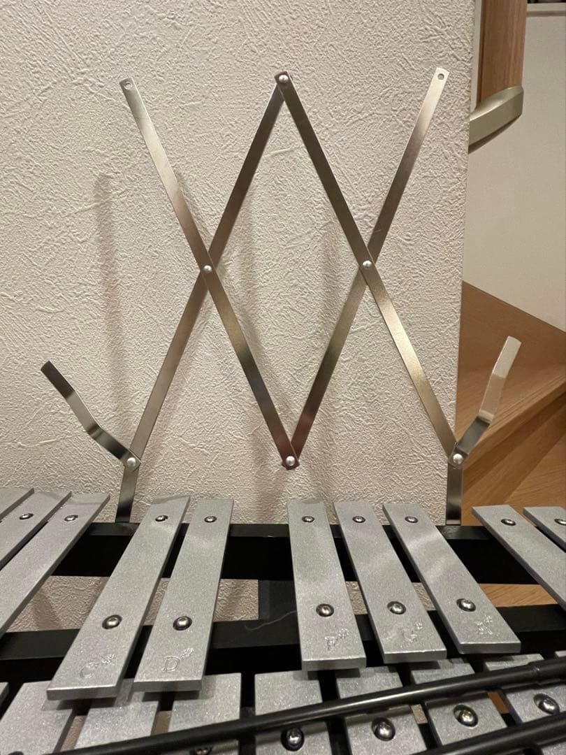 グロッケン 鉄琴 32音 スタンド付属 マレットx2本