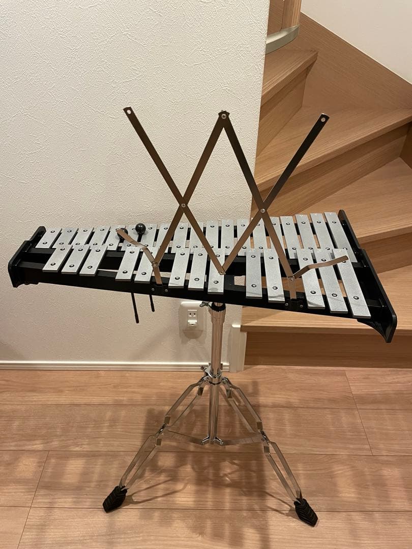 グロッケン 鉄琴 32音 スタンド付属 マレットx2本