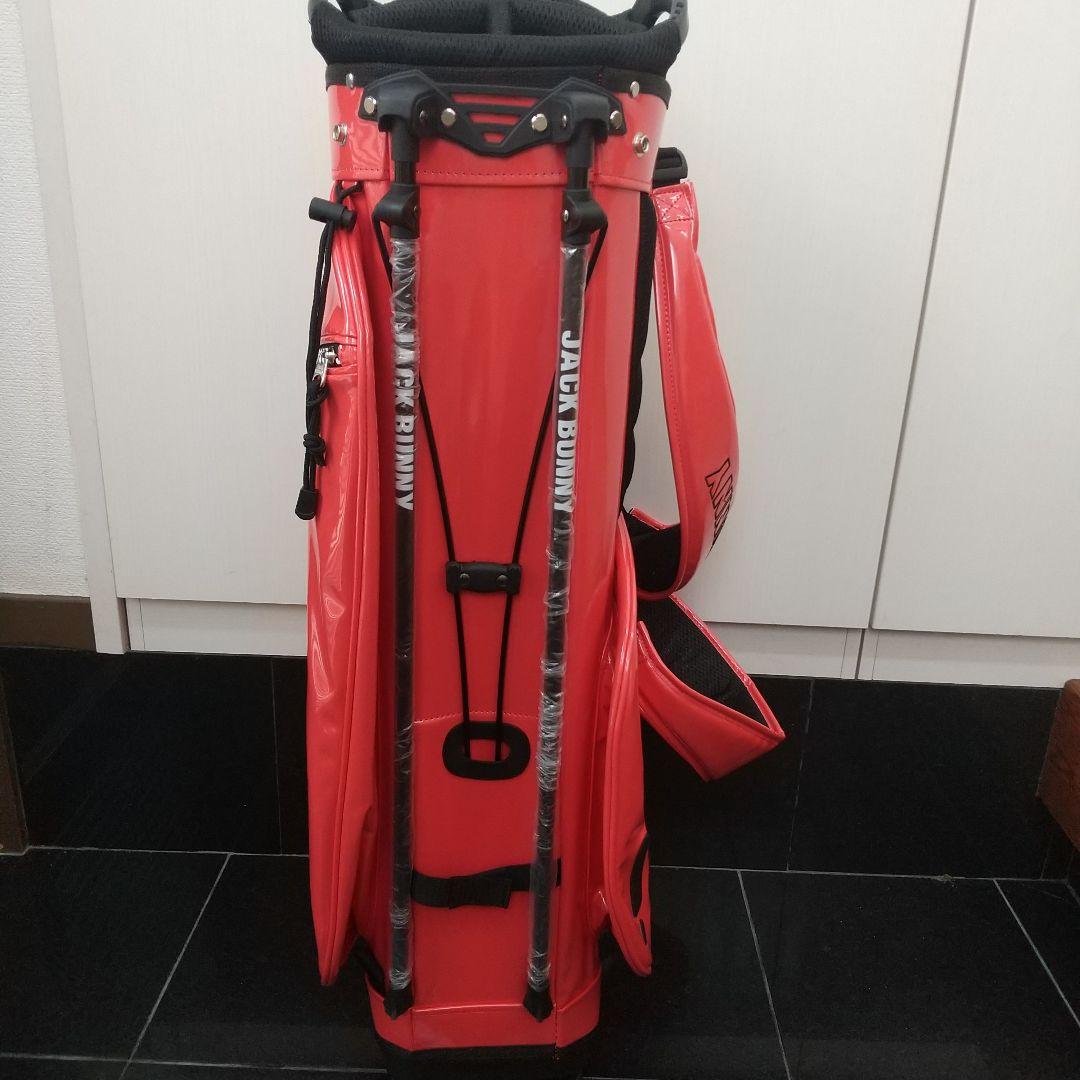 未使用❗️★Jack Bunny★定番エナメルスタンドキャディBAG