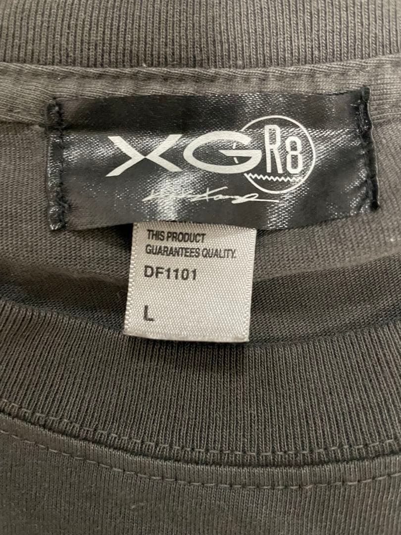 XG×GR8 Crew Neck Tee / BLACK Lサイズ