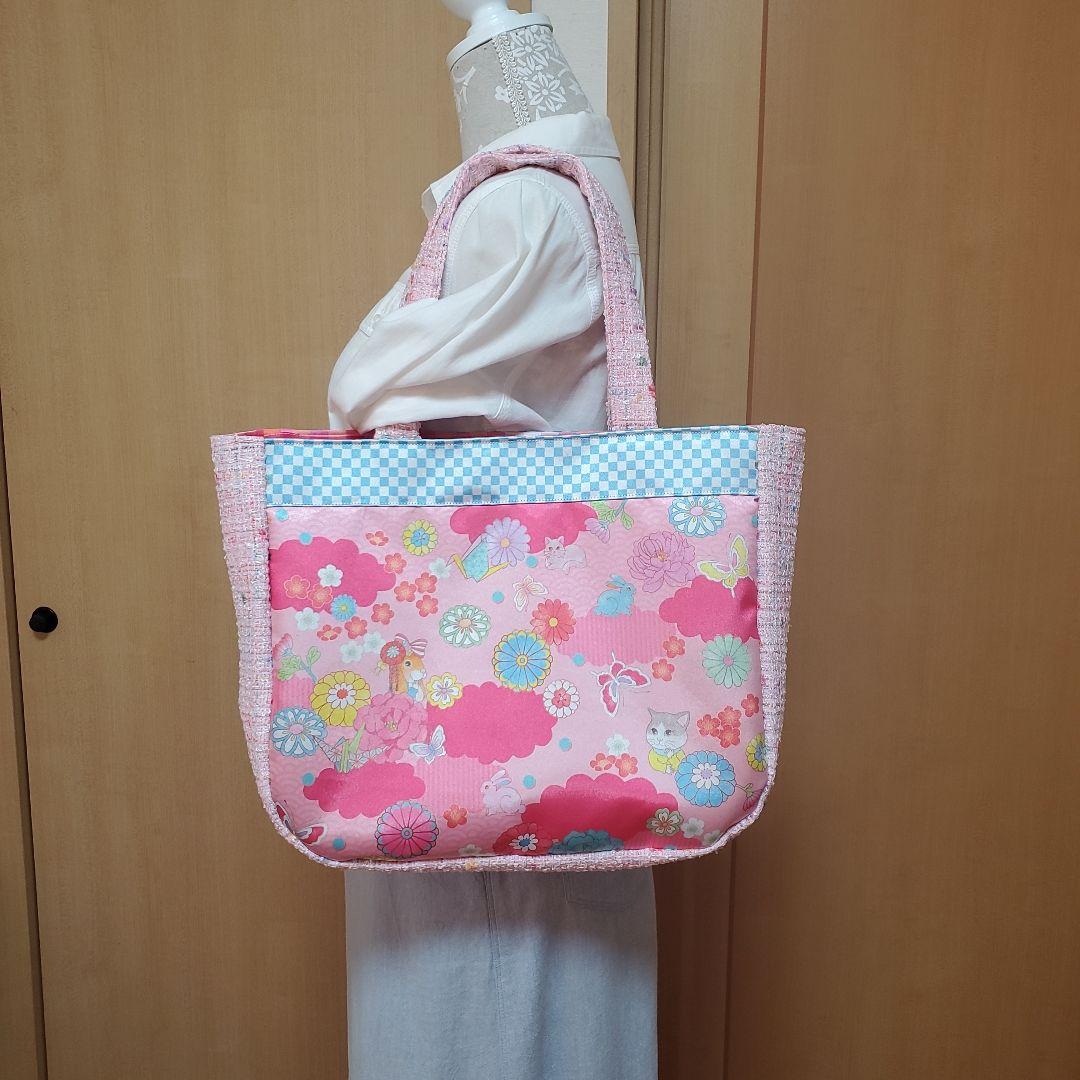 ジョリーフルール　和柄　トートバッグ