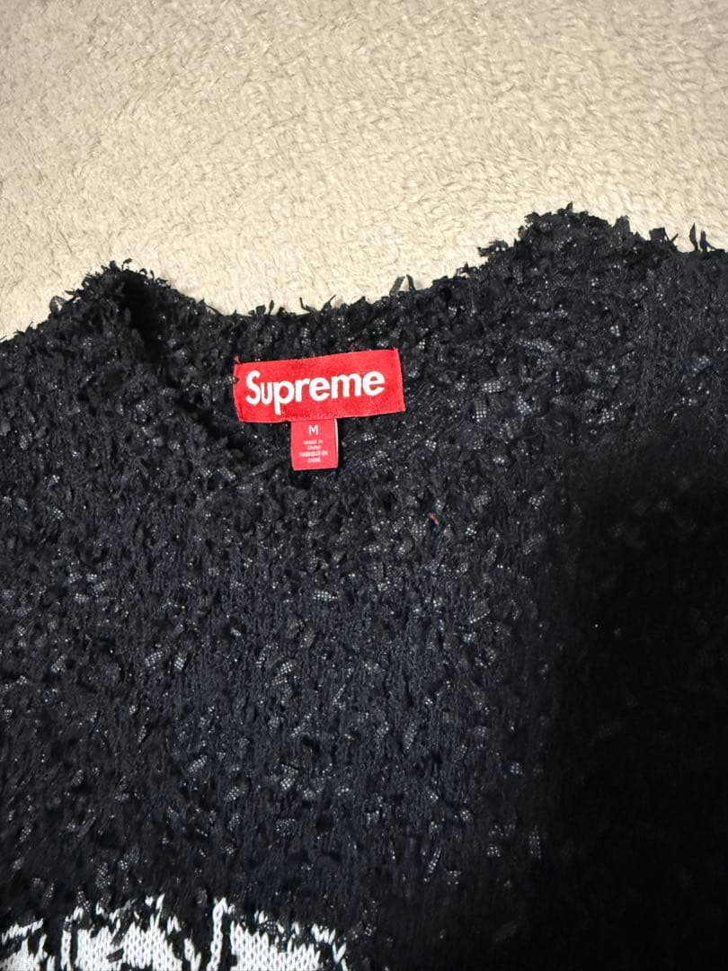 マサトワSupreme Textured Arc Sweater 25SS