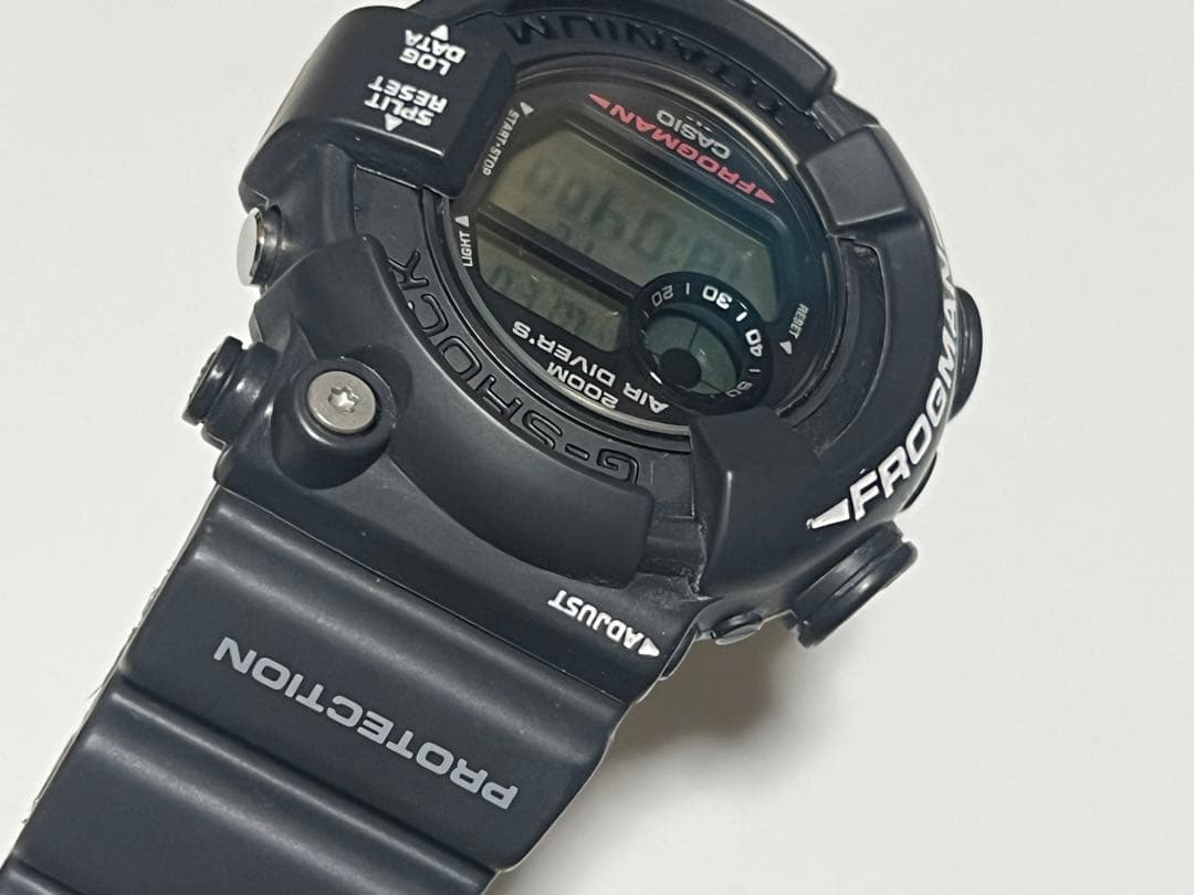 G-SHOCK DW-8200Z FROGMAN メンインブラック 潜水蛙EL