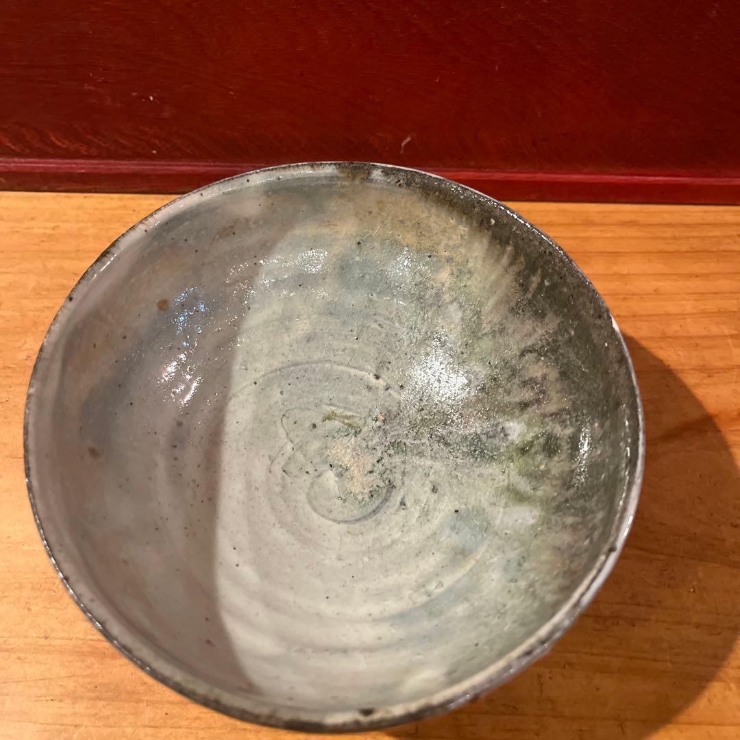 辻村塊 粉引茶碗 共箱あり