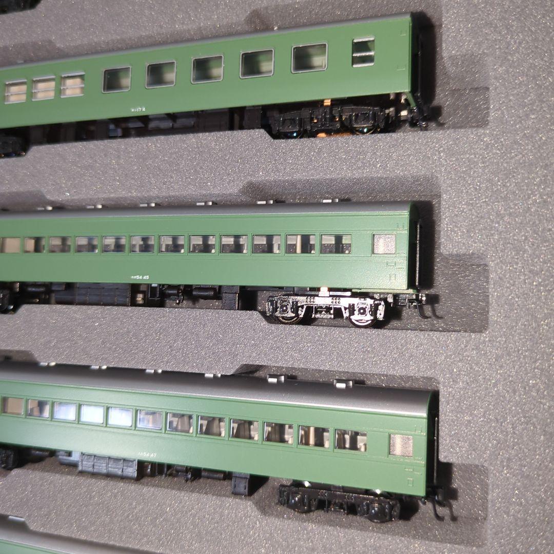 KATO 特急「はと」青大将 7両基本セット 10-234