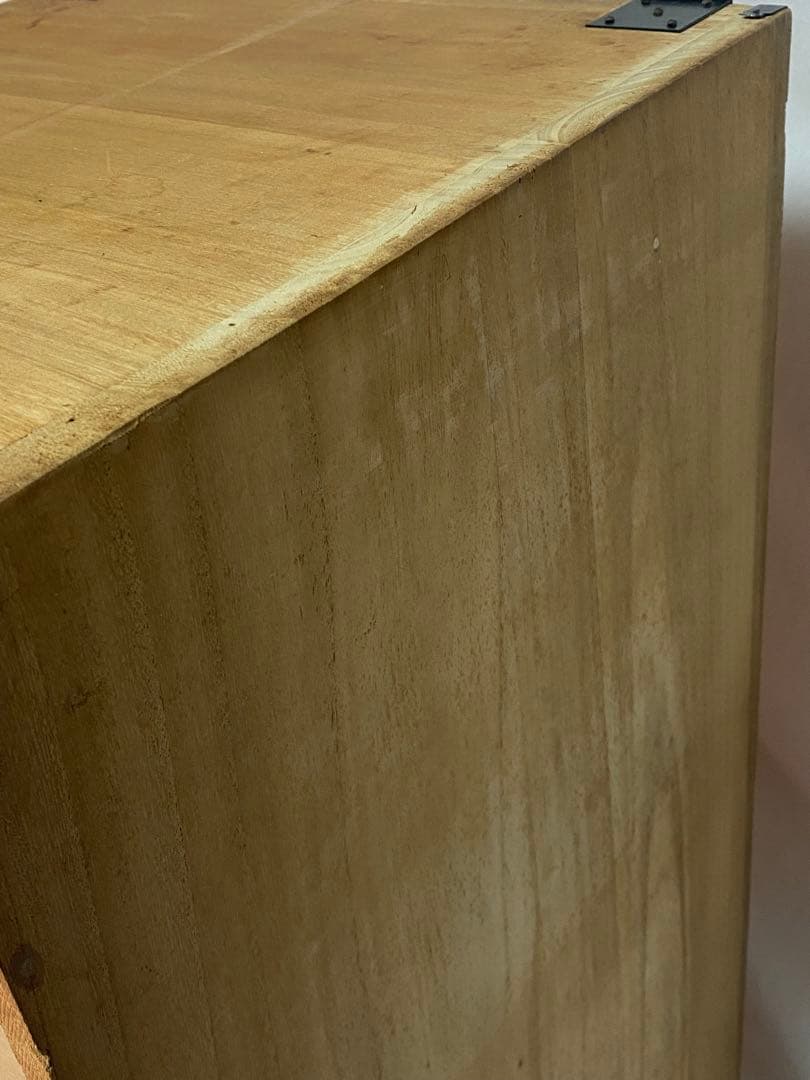 2794❣️ 桐箪笥 小型収納棚 3段 衣装ダンス 着物 チェスト 観音開き