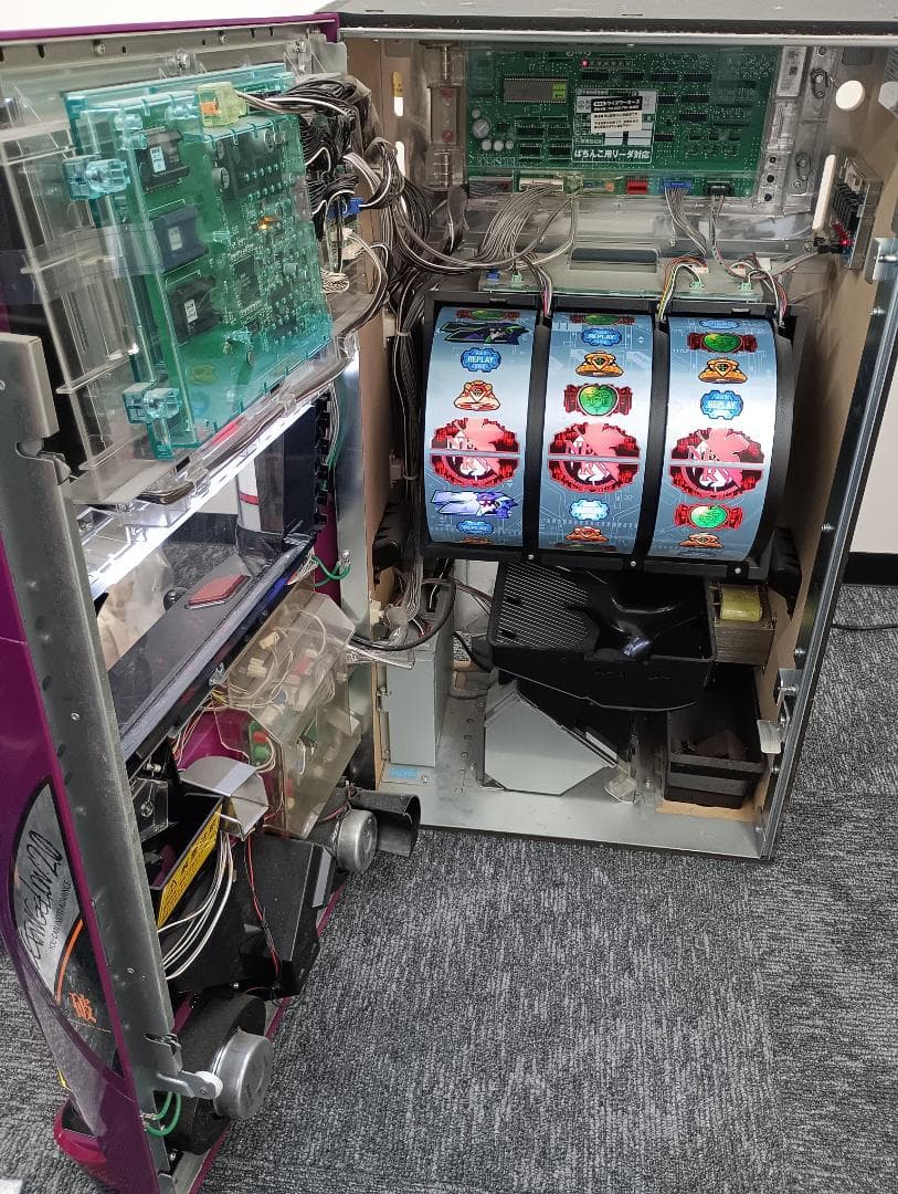 スロット実機　家庭用電源　エヴァンゲリオン ART　不要機　動作確認済み