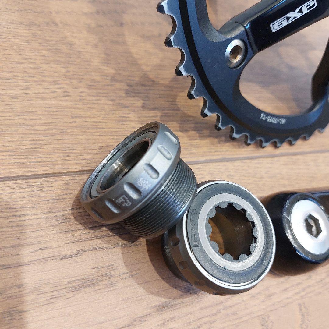 【美品】スラム オムニウム クランク165mm BB チェーンリング セット