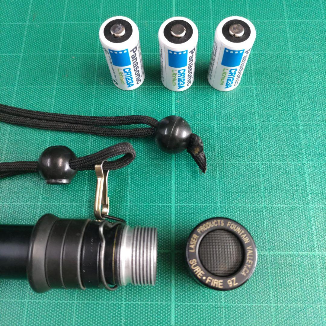 【絶盤美品】SureFire 9Ｚ コンバットライト　 予備LEDバルブ付