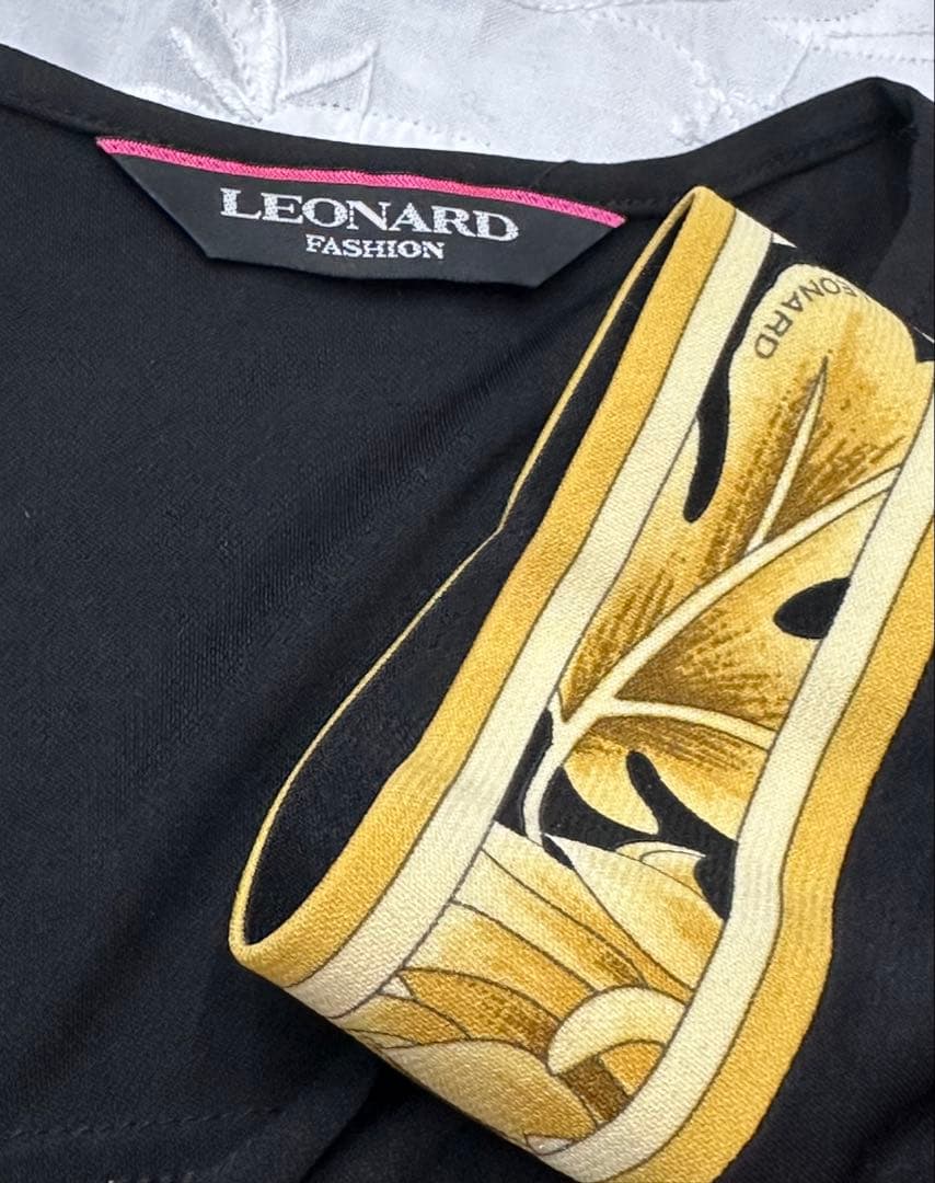 #LEONARD ブラウス　Ｌ　長袖