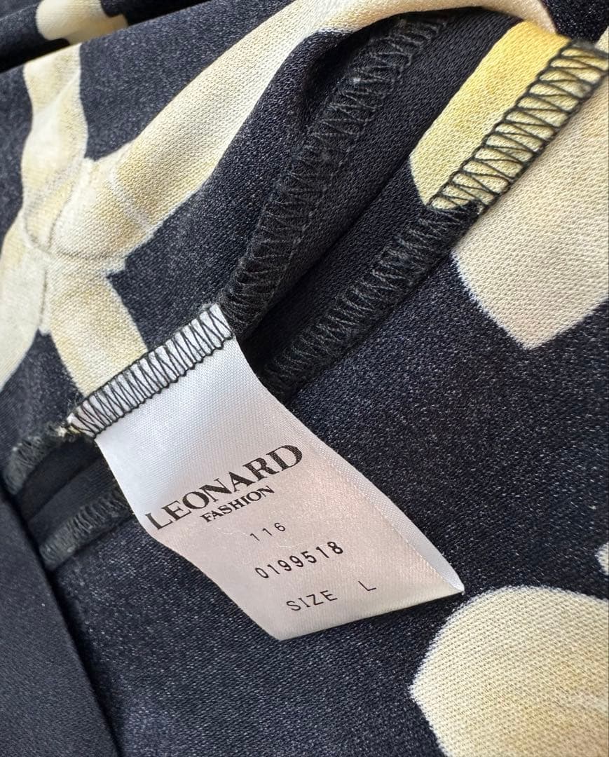 #LEONARD ブラウス　Ｌ　長袖