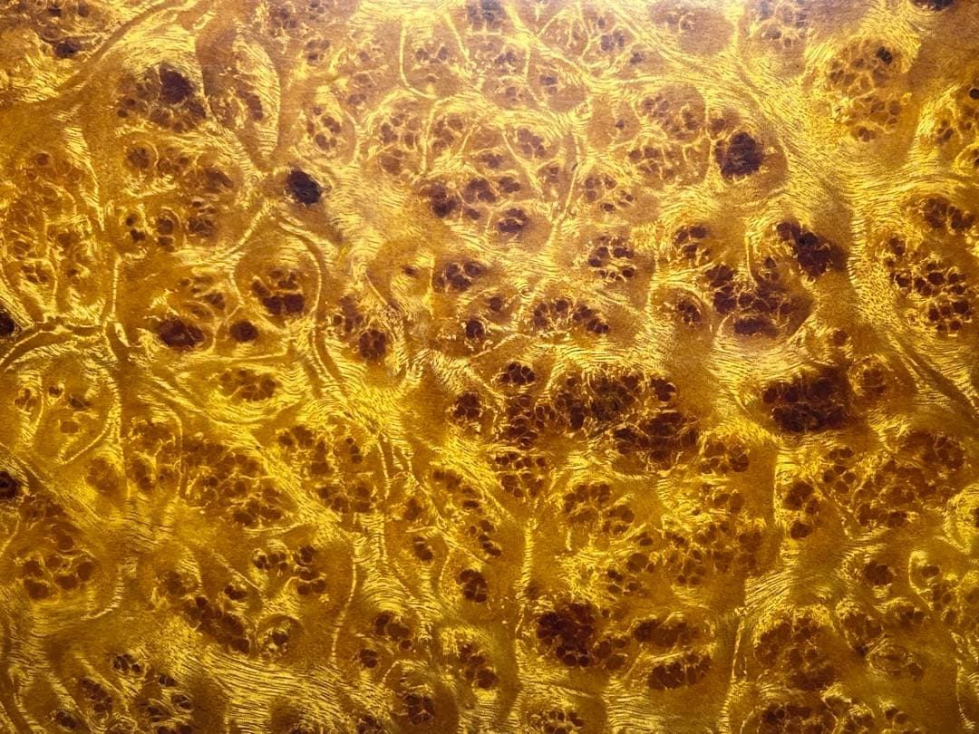 美品　お盆　木製　玉杢　唐木　瘤　茶道具　煎茶盆　黑檀　長方形　角盆　置物