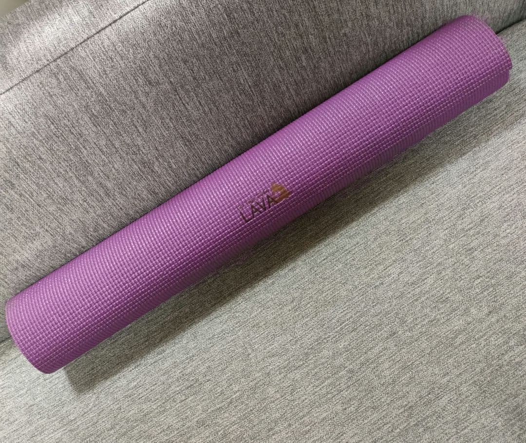 ⑪LAVA ヨガマット パープル＆SUKALAバッグ＆SUKALAラグセット