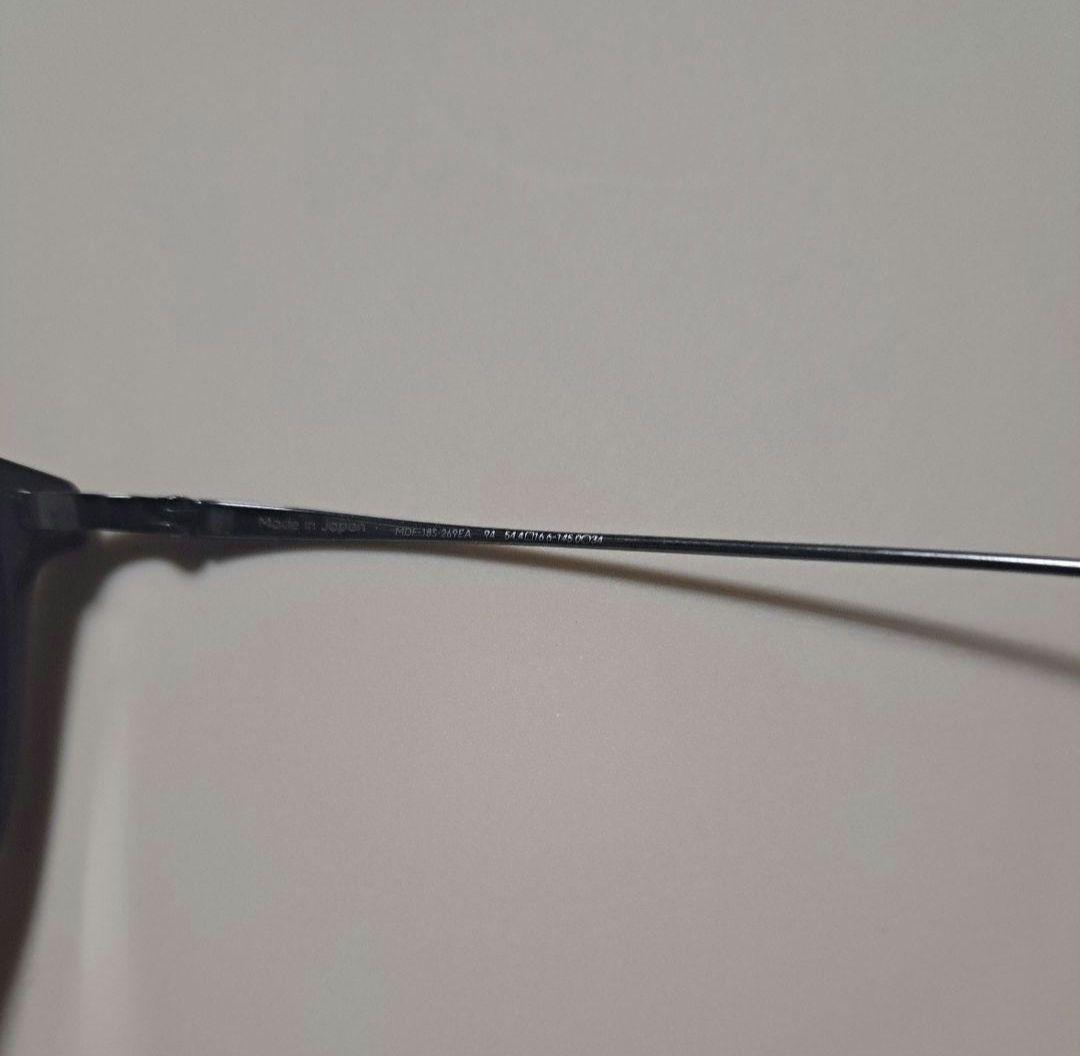 JINS セルロイド メガネ 鯖江 チタン Sabae ブラック
