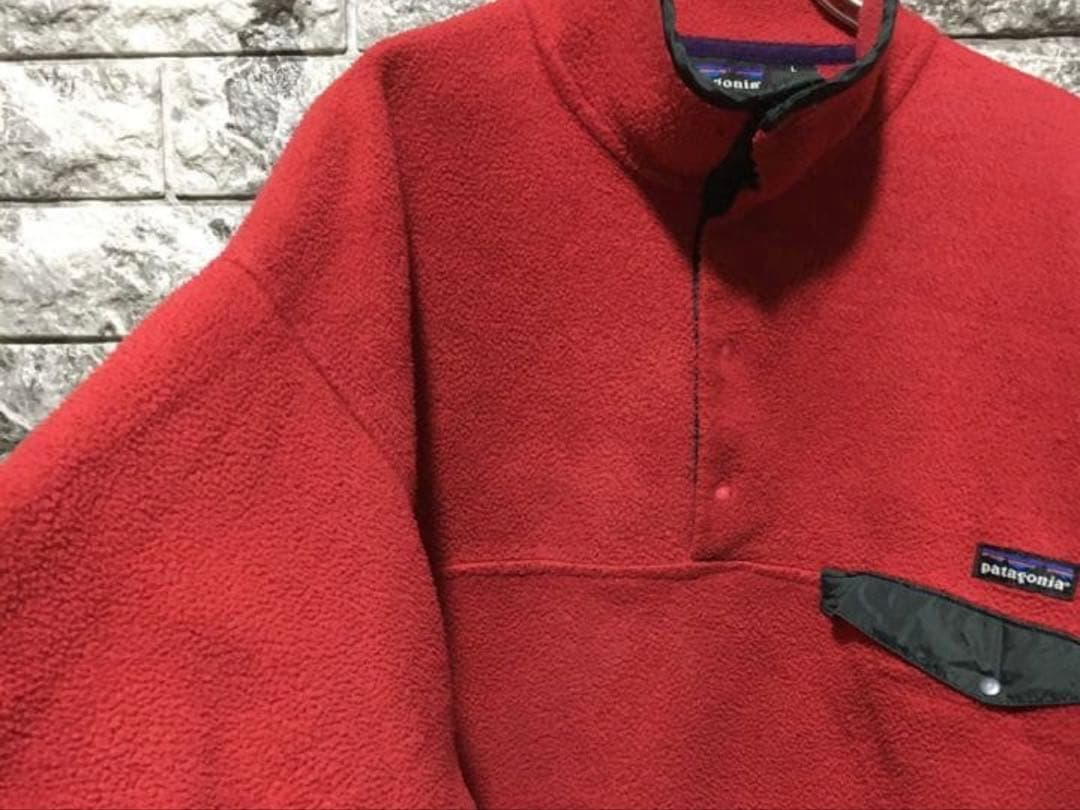 希少 patagonia フリース ジャケット USA製 パタゴニア 雪なし