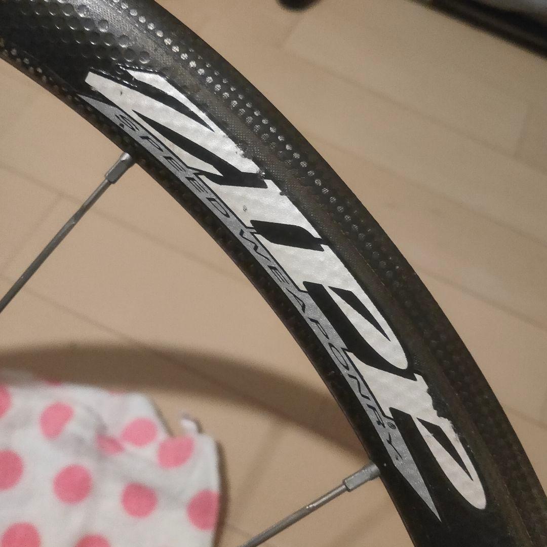 （ジャンク）ZIPP 202 チューブラー　カンパニョーロフリー前後セット