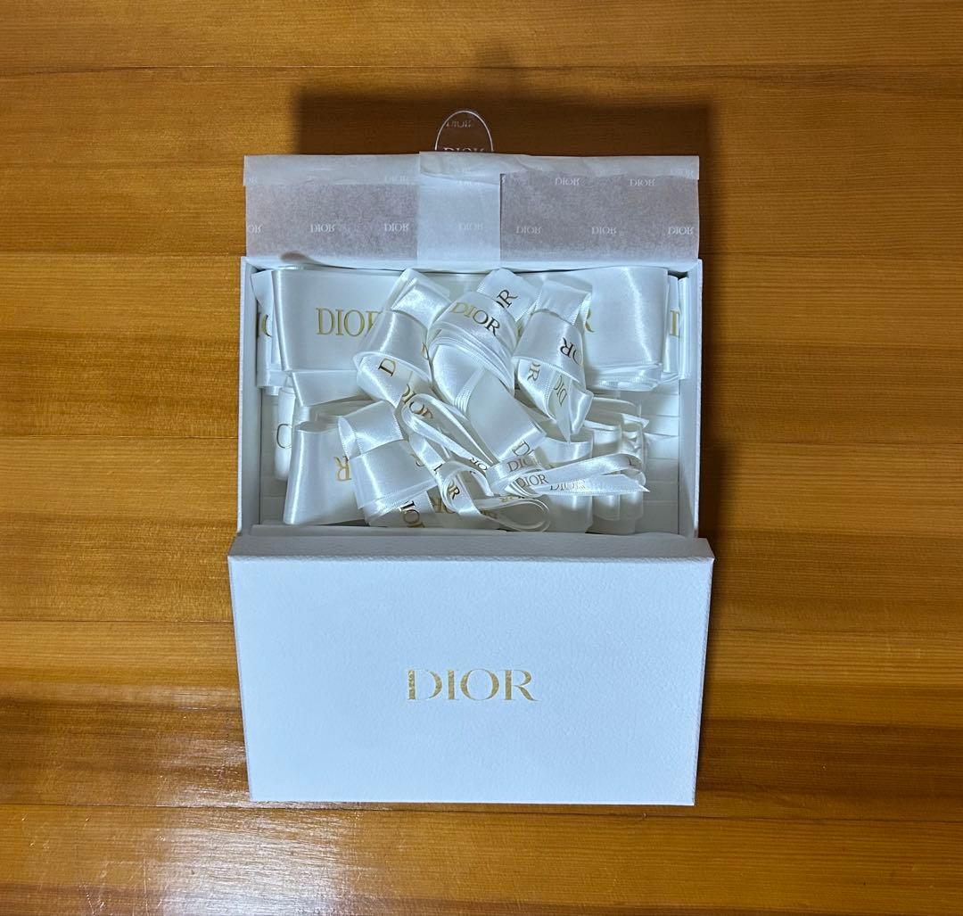 けん 【美品】ディオール　梱包セット (空箱 巾着 ショッパー リボン )