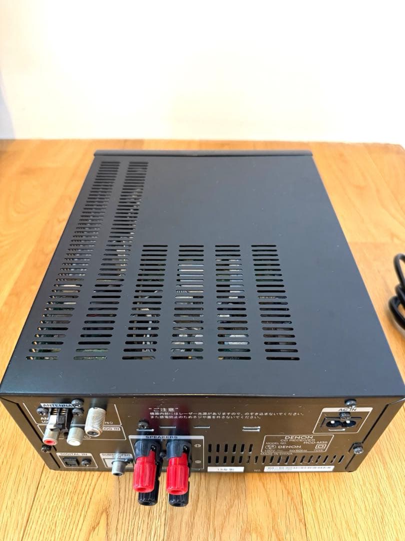 美品✩動作確認DENON アンプ　オーディオデッキ 本体　リモコン付属　デノン