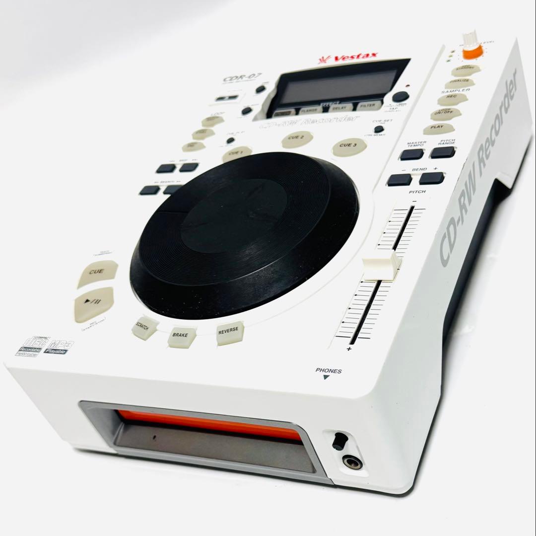 Vestax CDR-07 取説付き CD 書き込み機能付き